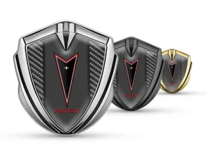 Pontiac Emblema Silicona Insignia De Carrera Facha Lustrosa Cima